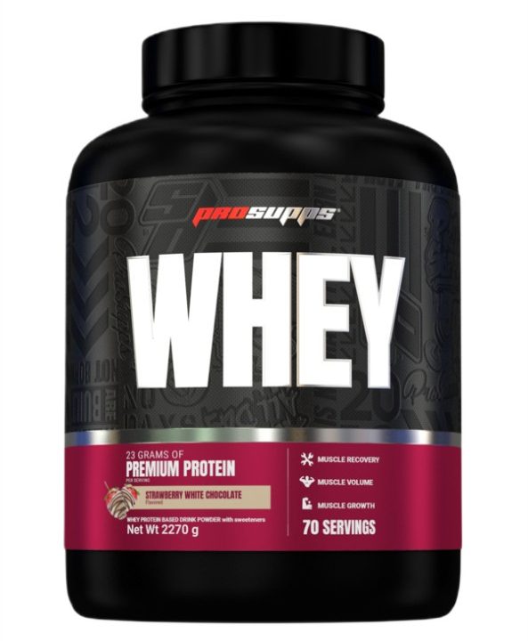 Whey, Strawberry White Chocolate - 2270 grams