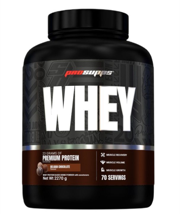 Whey, Belgian Chocolate - 2270 grams