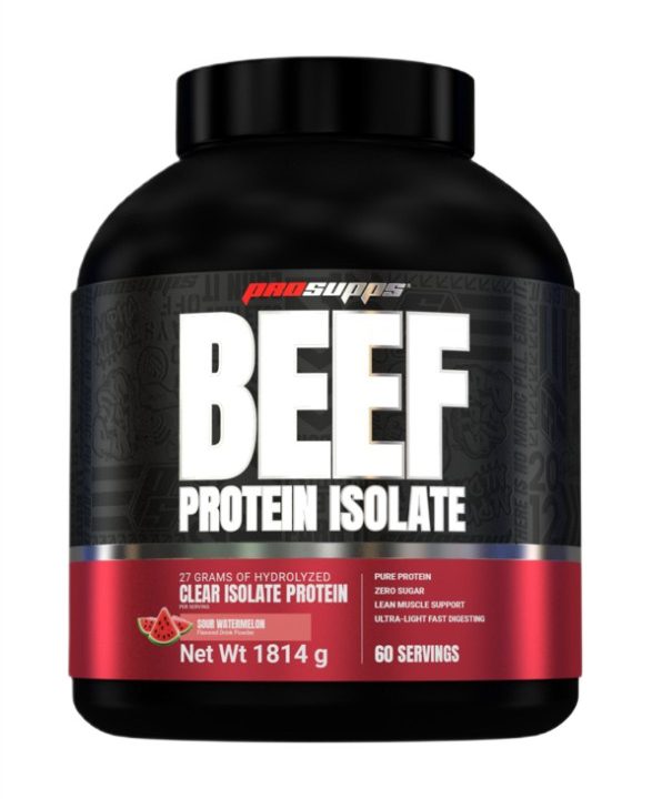 Beef Protein Isolate, Sour Watermelon - 1814 grams
