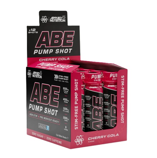 ABE Pump Shot, Cherry Cola - 12 x 100 ml.