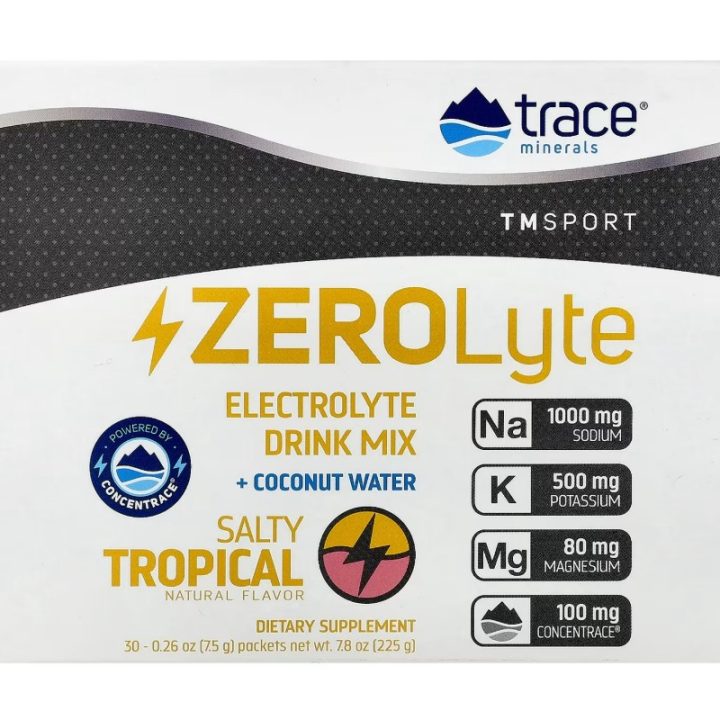 ZEROLyte, Salty Tropical - 30 packets
