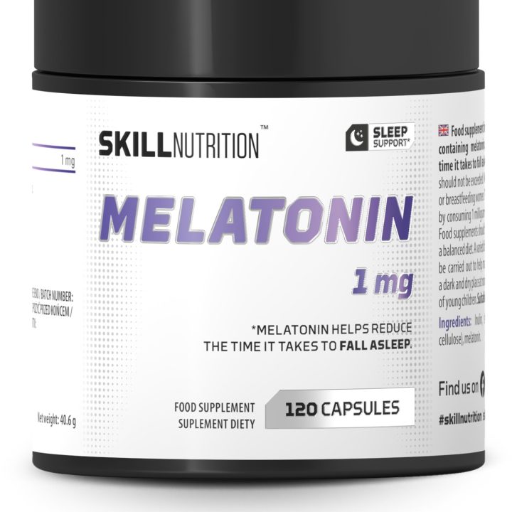 Melatonin, 1 mg - 120 caps