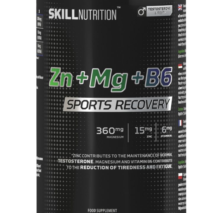 Zn + Mg + B6, Sports Recovery - 90 caps