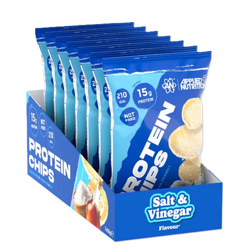 Protein Chips, Salt & Vinegar - 7 x 50g
