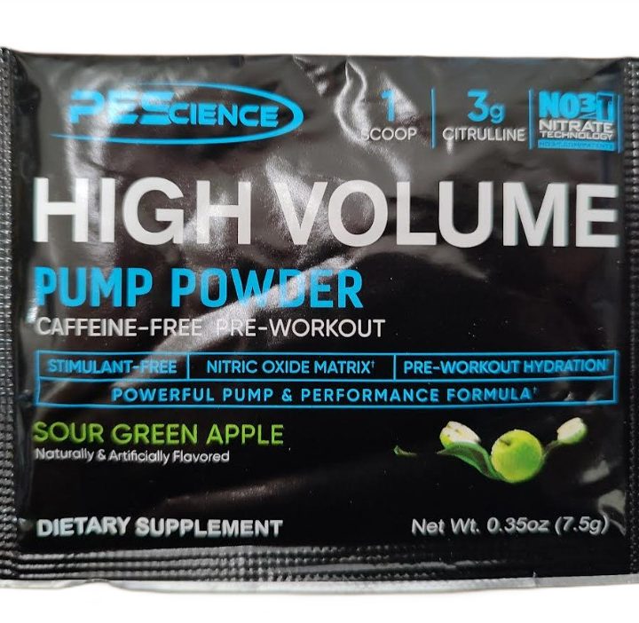 High Volume (New Formula), Sour Green Apple - 7.5 grams (1 serving)
