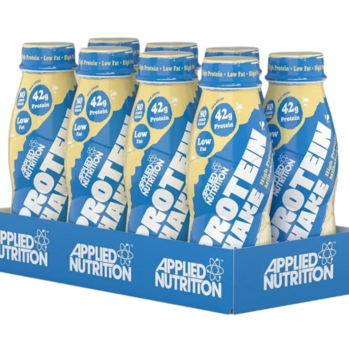 High Protein Shake, Vanilla Ice Cream - 8 x 500 ml.