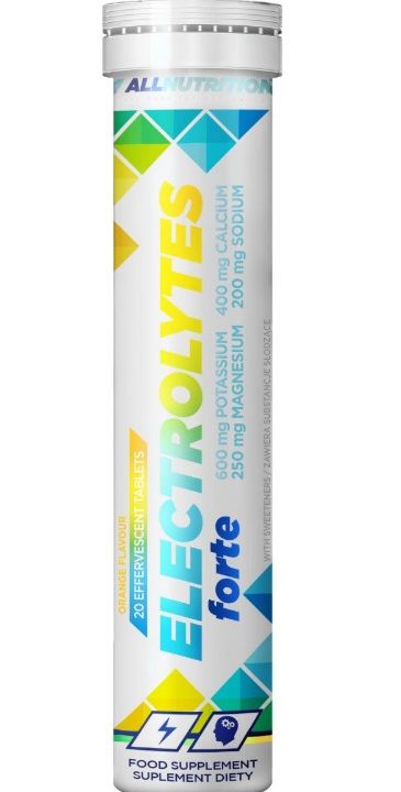 Electrolytes Forte, Orange - 20 effervescent tablets