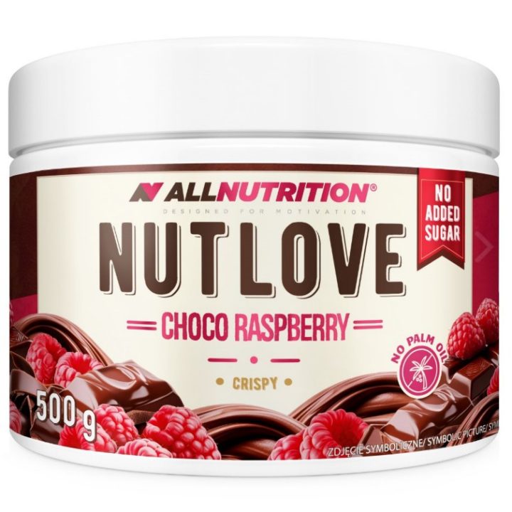 Nutlove, Choco Raspberry Crispy - 500 grams