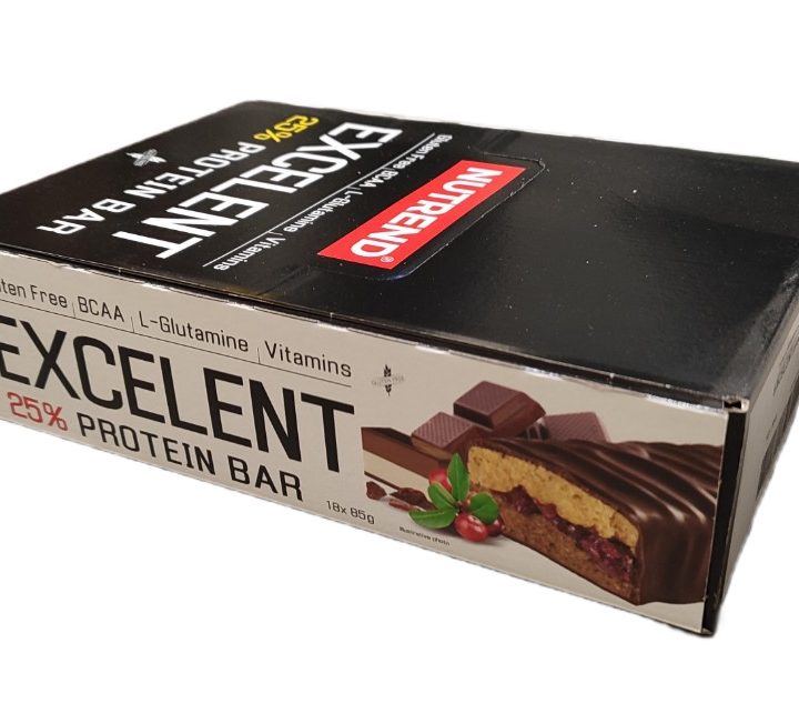 Excelent 25% Protein Bar, Marzipan & Almonds - 18 x 85g