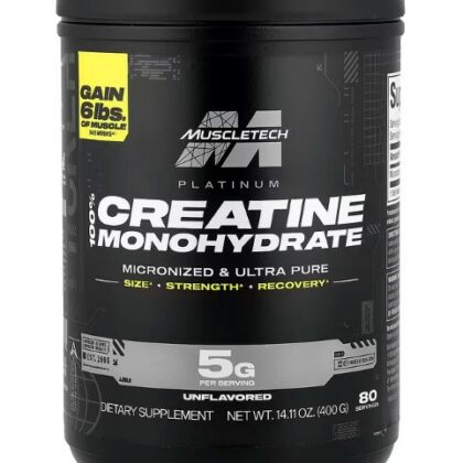 Platinum 100% Creatine Monohydrate - 400 grams