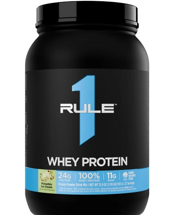 Whey Protein, Pistachio Ice Cream - 905 grams