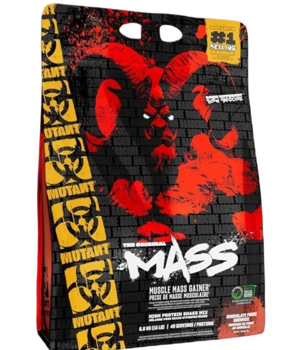 Mutant Mass, Chocolate Fudge Brownie - 6800 grams