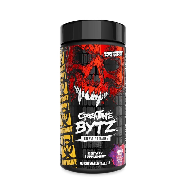 Creatine Bytz Chewables, Berried Alive - 80 chewables