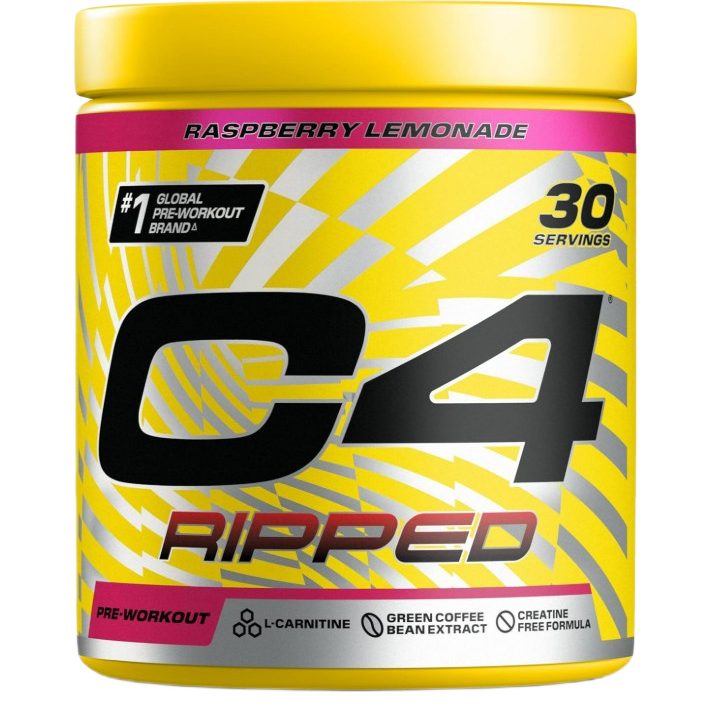 C4 Ripped, Raspberry Lemonade - 192 grams