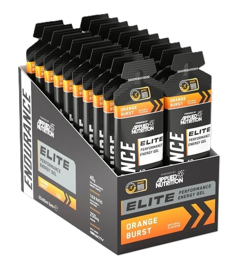 Endurance Elite Performance Energy Gel, Orange Burst - 20 x 60 ml.
