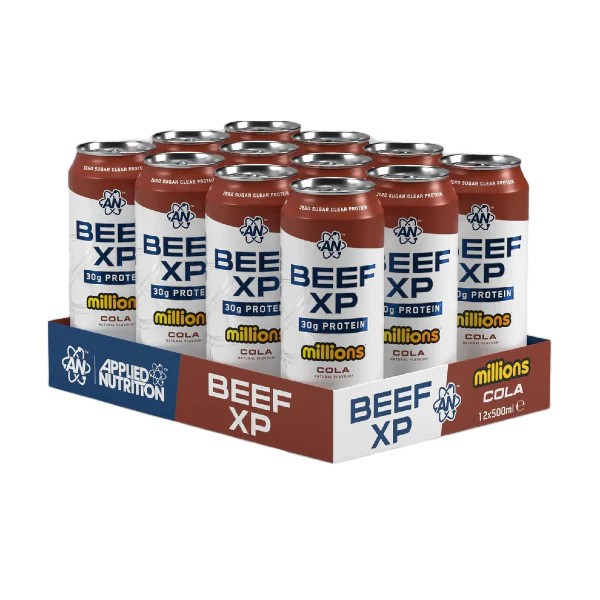 Beef XP Cans, Millions Cola - 12 x 500 ml.