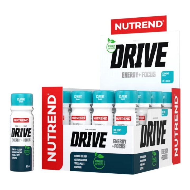Drive Shot, Ice Mint - 20 x 60 ml.