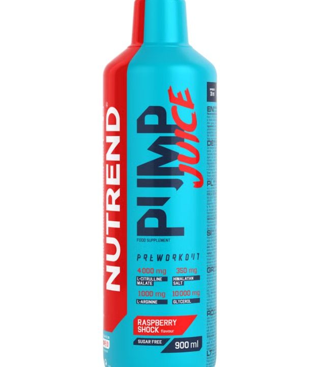 Pump Juice, Raspberry Shock - 900 ml.