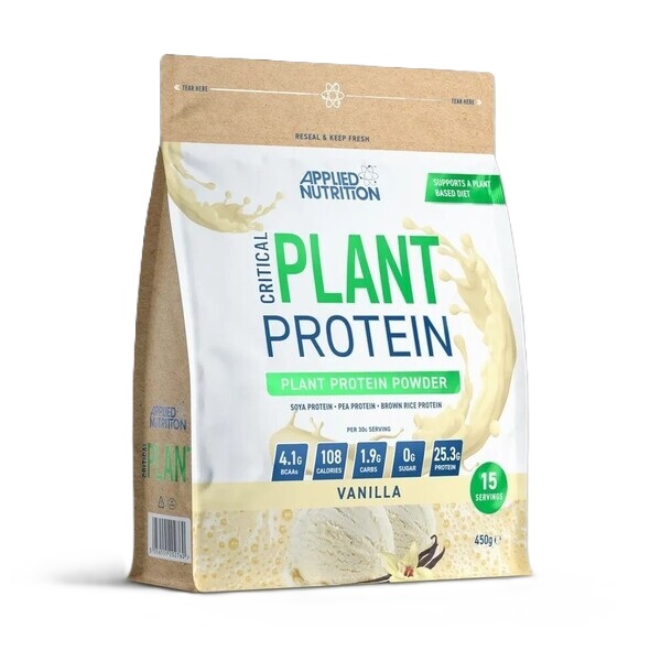 Critical Plant Protein, Vanilla - 450 grams