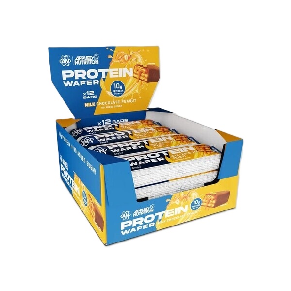 Protein Wafer, Milk Chocolate Peanut - 12 x 39g