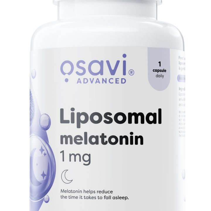 Liposomal Melatonin, 1 mg - 120 vegan caps