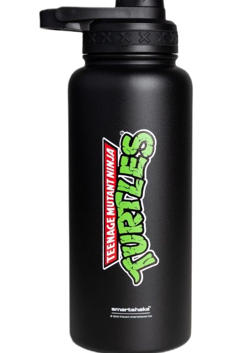 Bohtal Insulated Sports Bottle - TMNT, Classic Logo Black - 960 ml.
