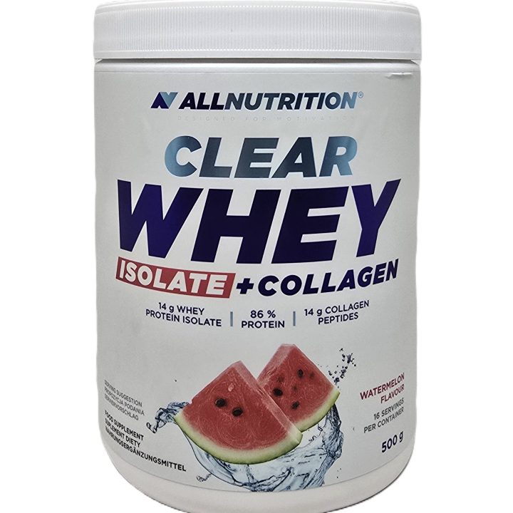 Clear Whey Isolate + Collagen, Watermelon - 500 grams