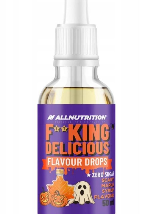 Fitking Delicious Flavour Drops, Scary Maple Syrup - 50 ml.