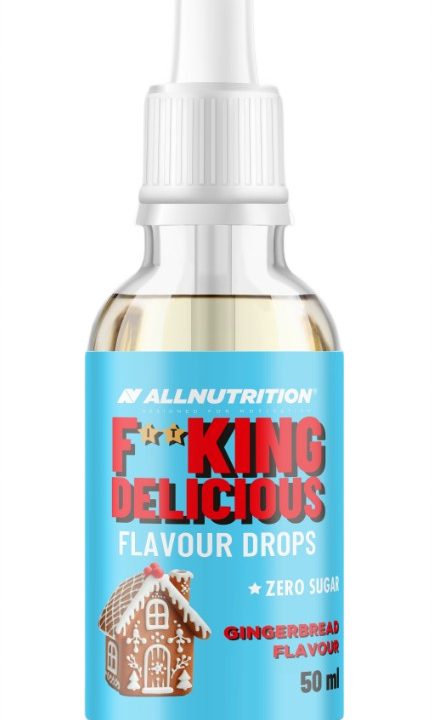 Fitking Delicious Flavour Drops, Gingerbread - 50 ml.