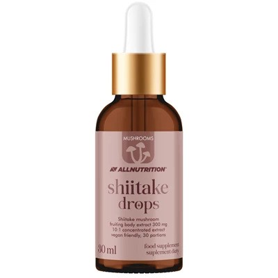 Mushrooms Shiitake Drops, 300mg - 30 ml.