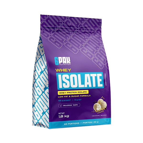 Whey Isolate, Vanilla - 1800 grams