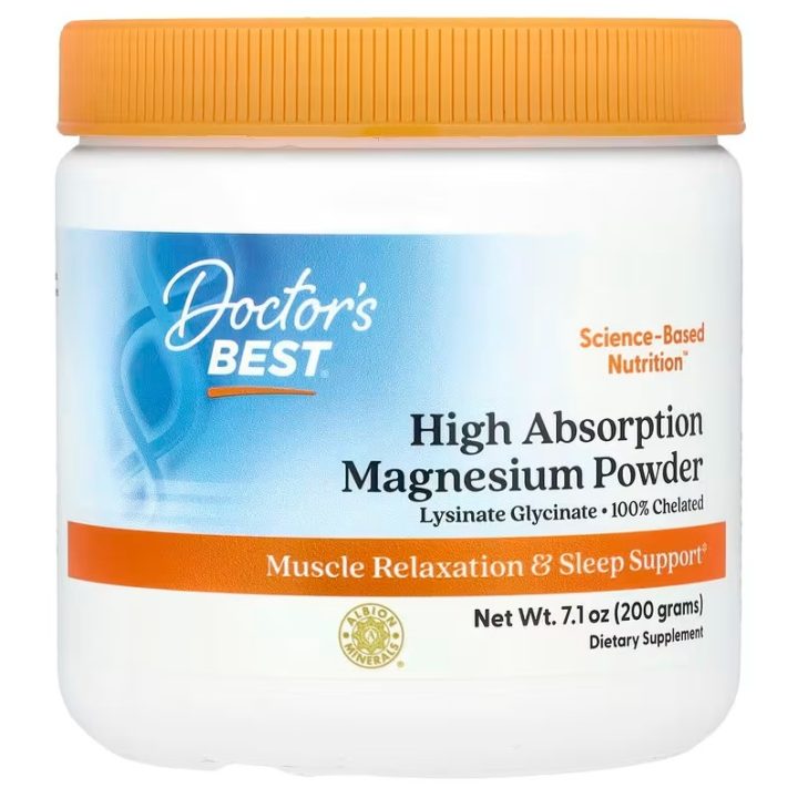 High Absorption Magnesium, Powder - 200 grams