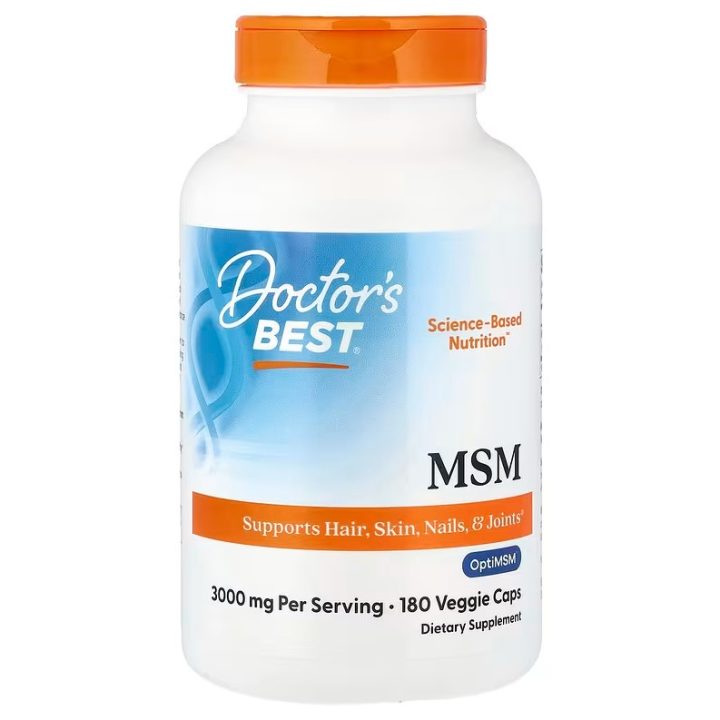 MSM with OptiMSM, 3000mg - 180 vcaps