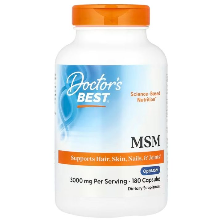 MSM with OptiMSM, 3000mg - 180 caps