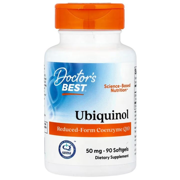 Ubiquinol with Kaneka, 50mg - 90 softgels