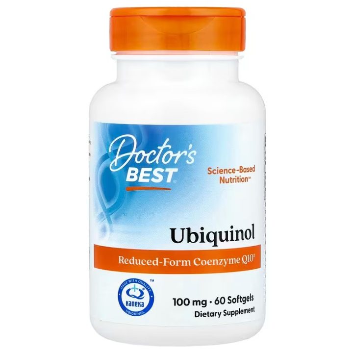 Ubiquinol with Kaneka, 100mg - 60 softgels