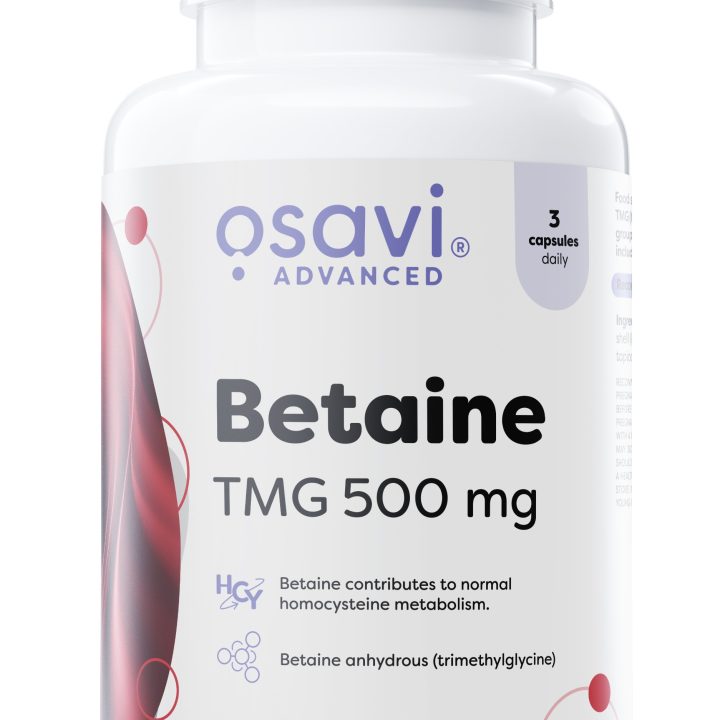 Betaine, TMG 500mg - 90 vegan caps