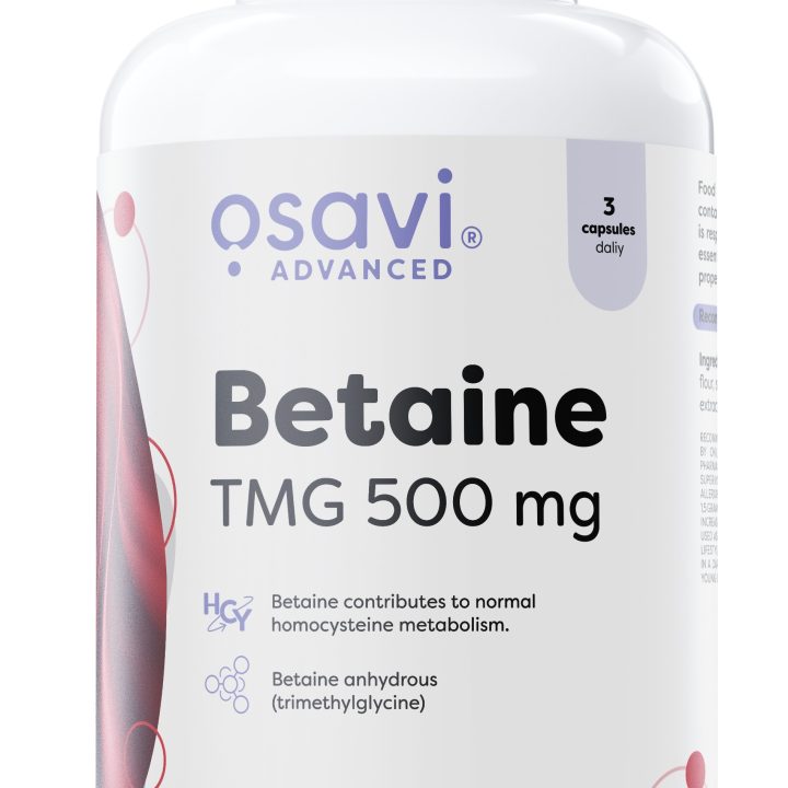 Betaine, TMG 500mg - 180 vegan caps