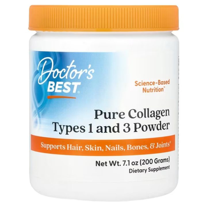 Pure Collagen Types 1 and 3, Powder - 200 grams