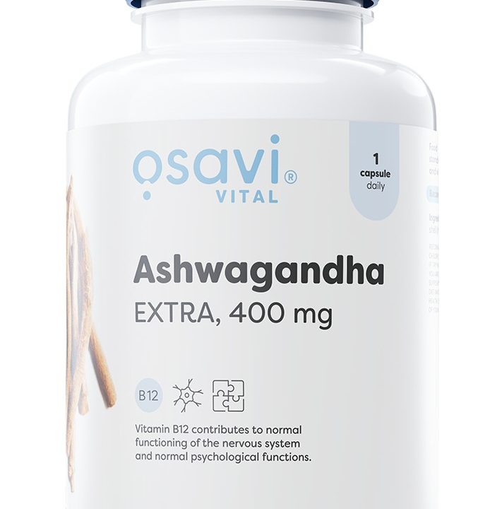 Ashwagandha Extra, 400mg - 180 vegan caps