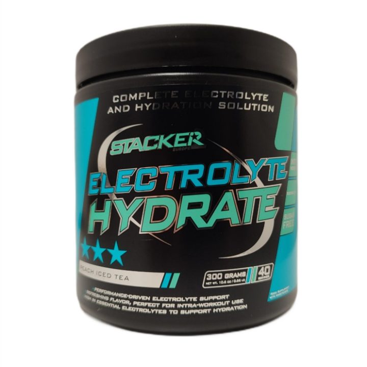 Electrolyte Hydrate, Peach Iced Tea - 300 grams