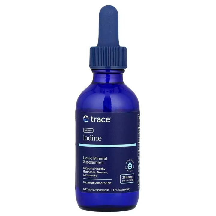 Ionic Iodine, 225mcg - 59 ml.