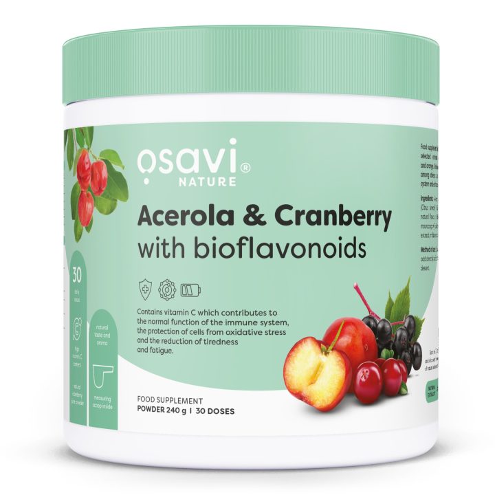 Acerola & Cranberry with Bioflavonoids - 240 grams