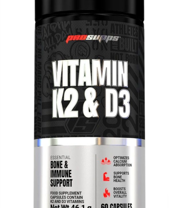 Vitamin K2 & D3 - 60 caps