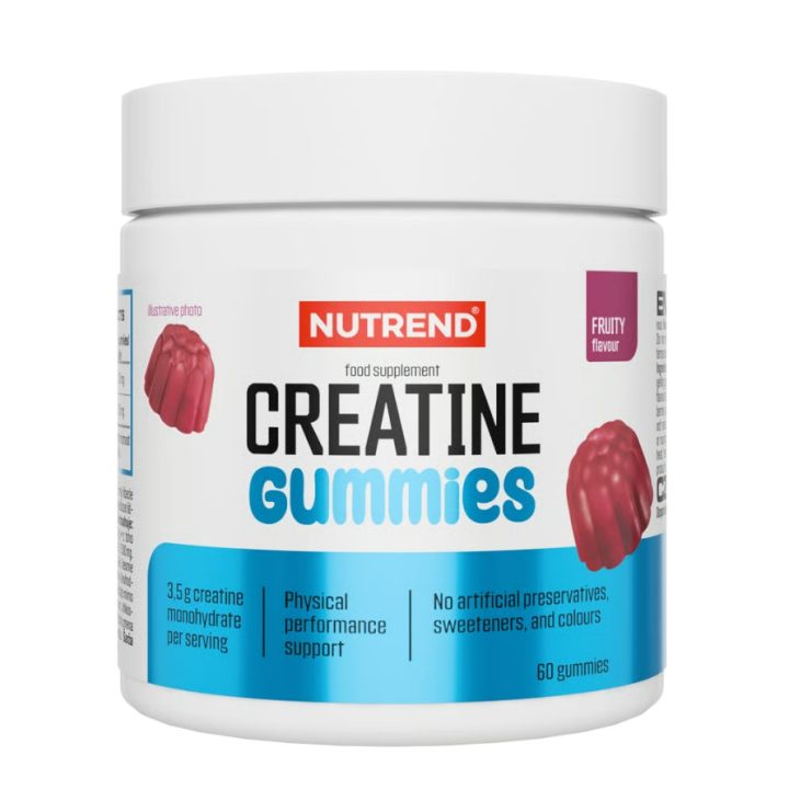 Creatine Gummies, Fruity - 60 gummies