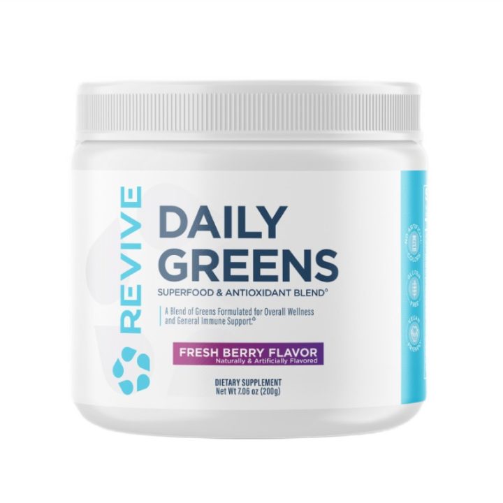 Daily Greens Powder, Fresh Berry (EAN 850030689115) - 200 grams