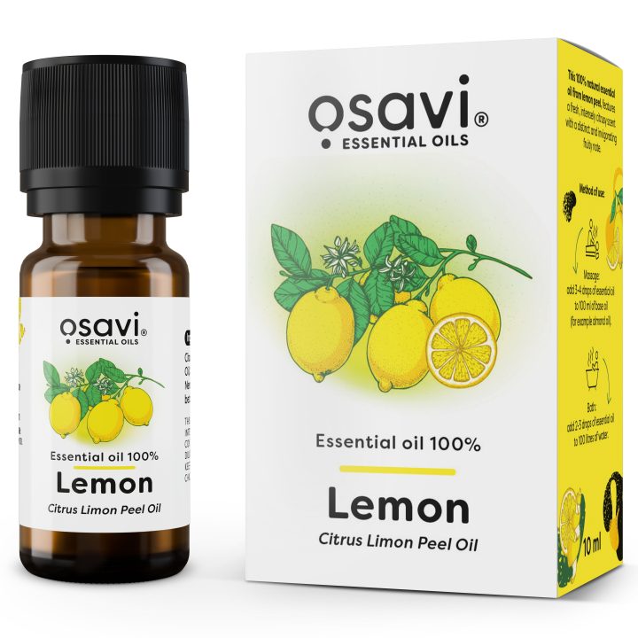 Essential Oil 100%, Lemon - 10 ml.