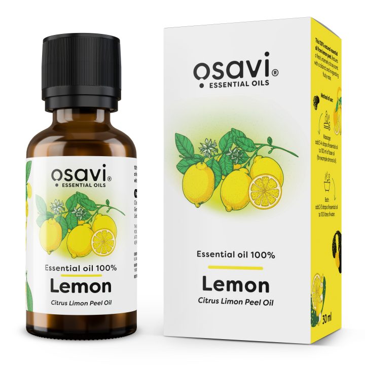 Essential Oil 100%, Lemon - 30 ml.