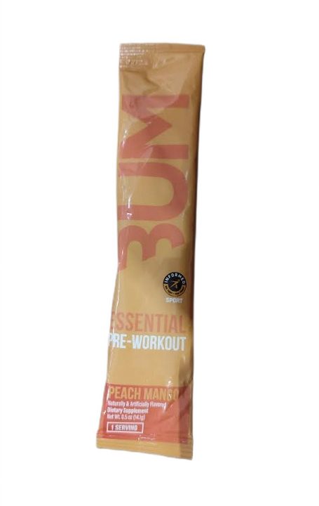 CBUM Essential Pre-Workout, Peach Mango - 14.1 grams (1 serving)
