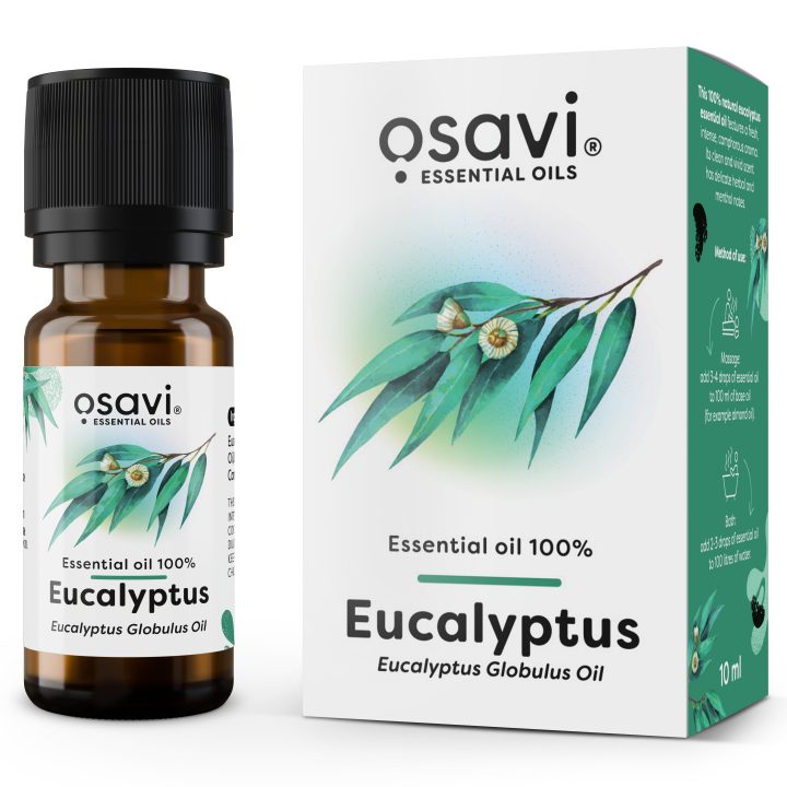 Essential Oil 100%, Eucalyptus - 10 ml.